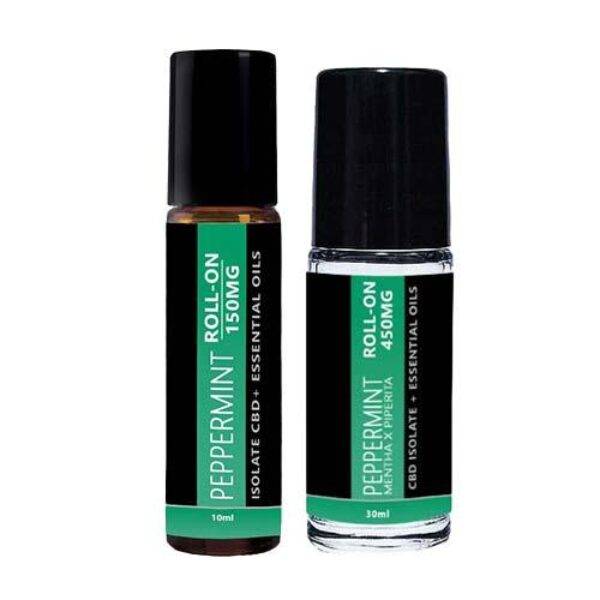 Peppermint CBD Roll On Isolate | 150mg - 450mg